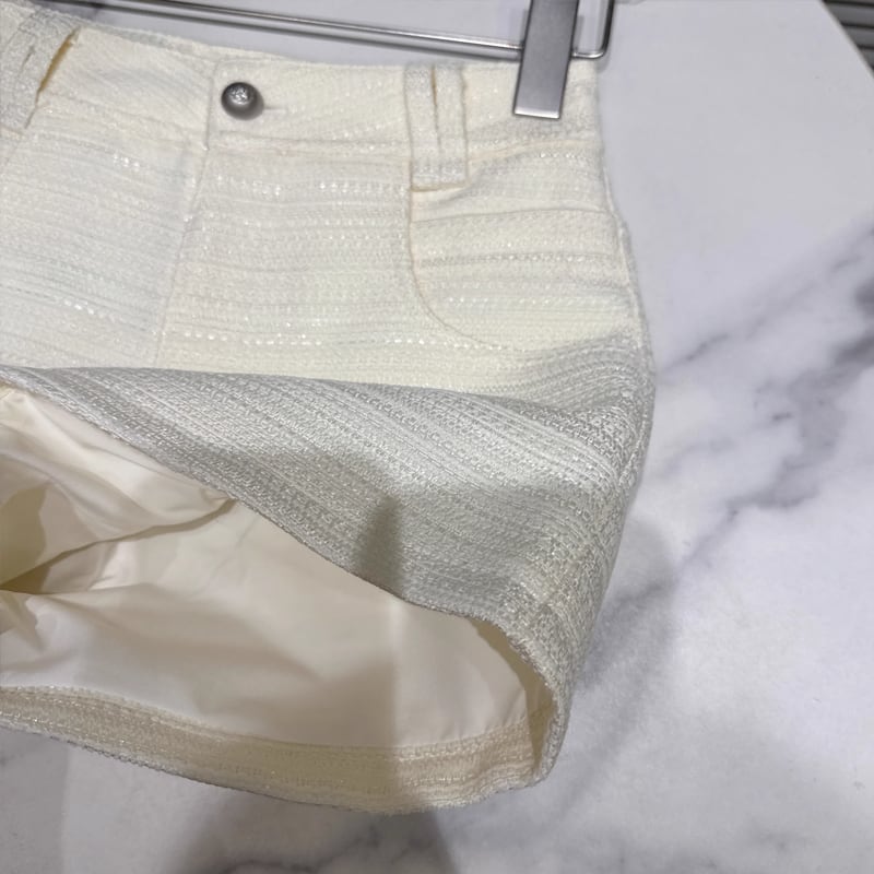 【bottoms】2色展開ショートパンツ Q7448