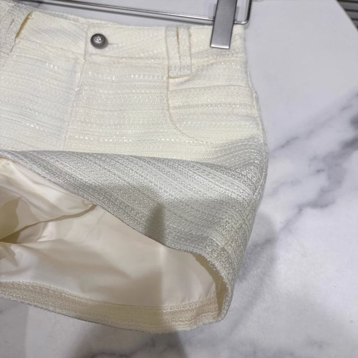 【bottoms】2色展開ショートパンツ Q7448