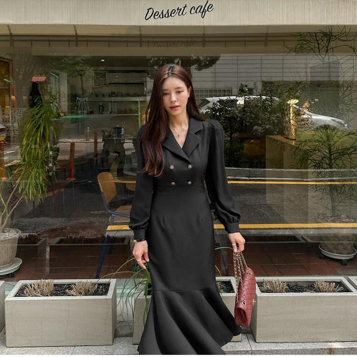 【dress】マーメイドフォーマルワンピース　N2694