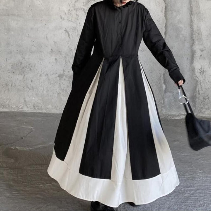 【dress】配色ワンピース　M26947