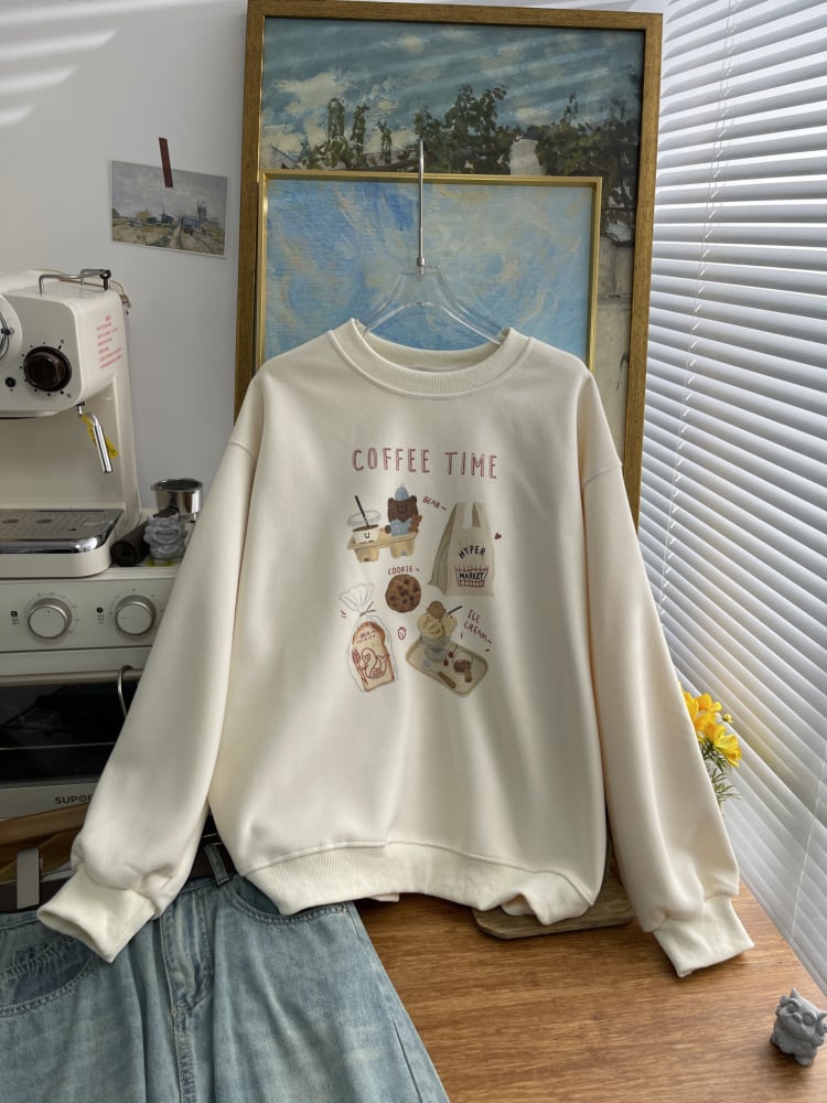 【tops】プリントプルオーバー　M26574