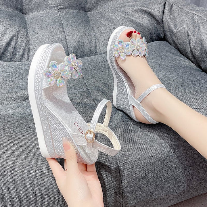 【Shoes】ウェッジヒールサンダル K0132
