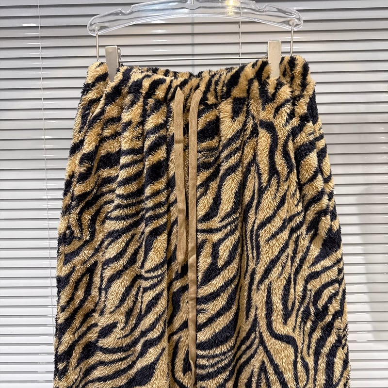 【bottoms】ヒョウ柄ワイドパンツ Q7743