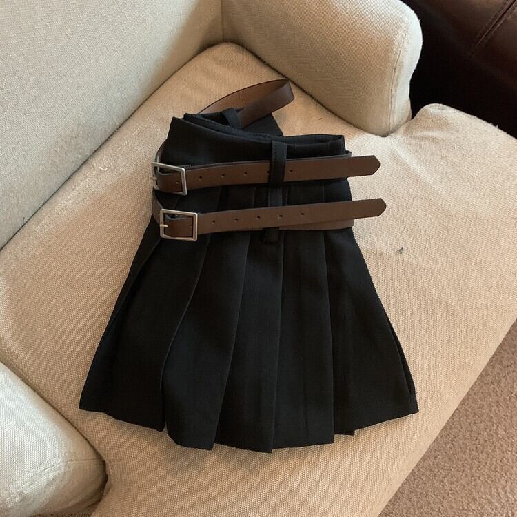 【bottoms】プリーツスカート　M27357