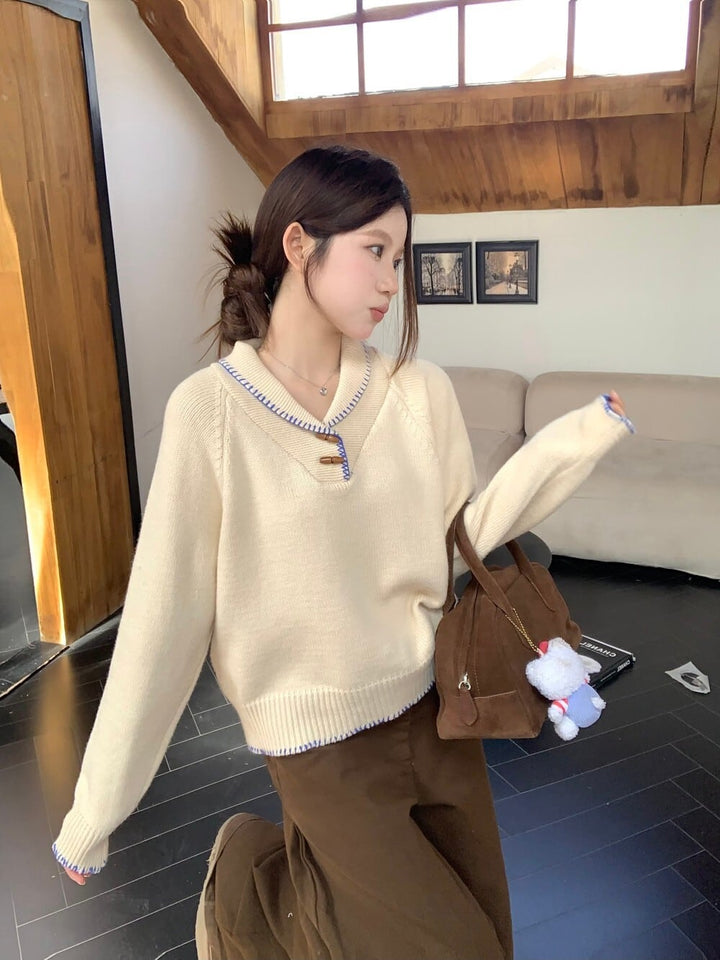 【tops】ニットセーター　M28842
