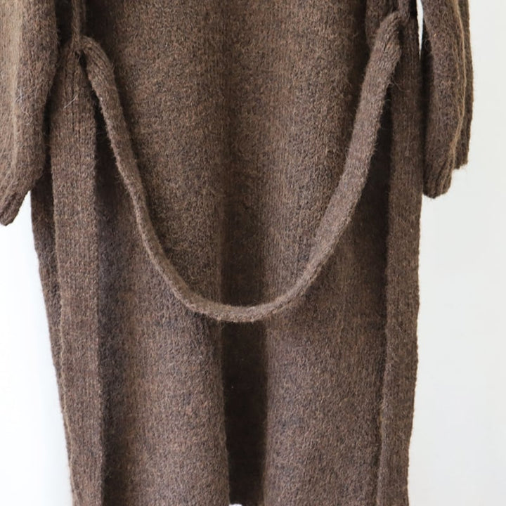 【outer】ロング丈ニットカーデ　M26843