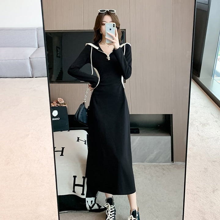 【dress】フード付きワンピース　M18282