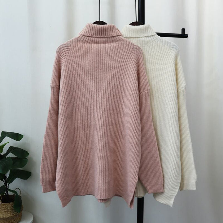 【tops】ハイネックニットセーター　M27394