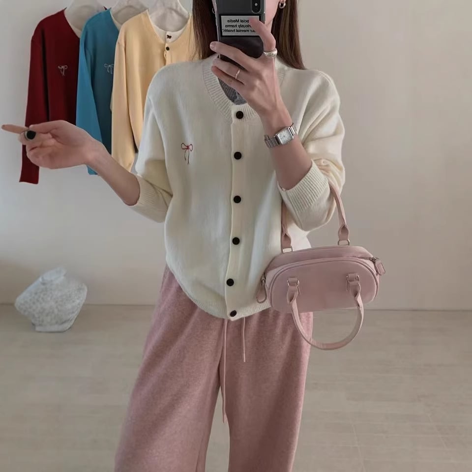 【outer】ニットカーデ　M29077