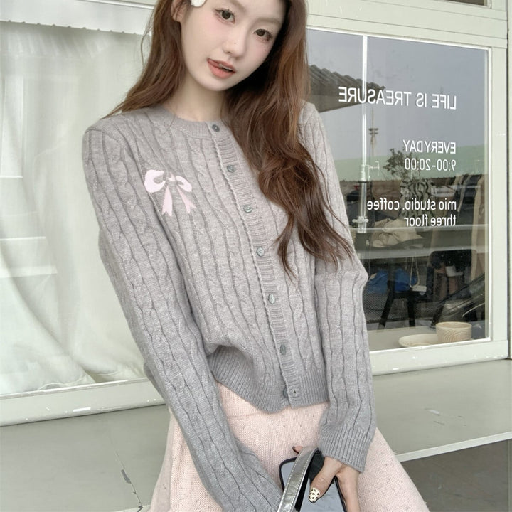 【outer】ニットカーデ　M26922