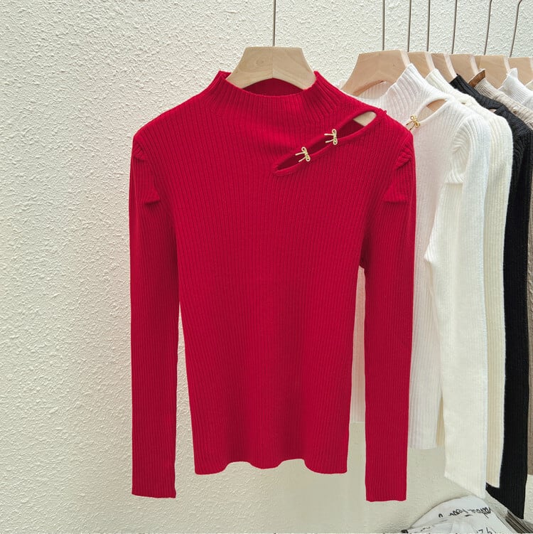 【tops】ニットトップス　M26511