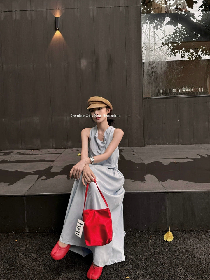 【dress】バックレスワンピース　M24358