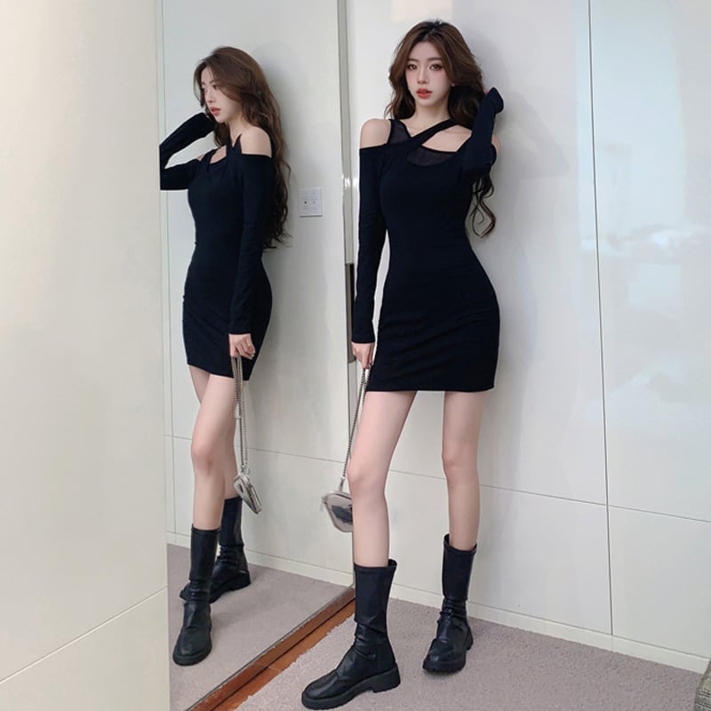 【dress】人気上昇中 chicファッションデートワンピース　M17413