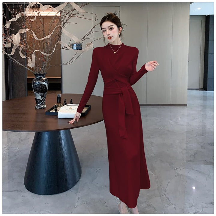 【dress】ニットワンピース　M27028