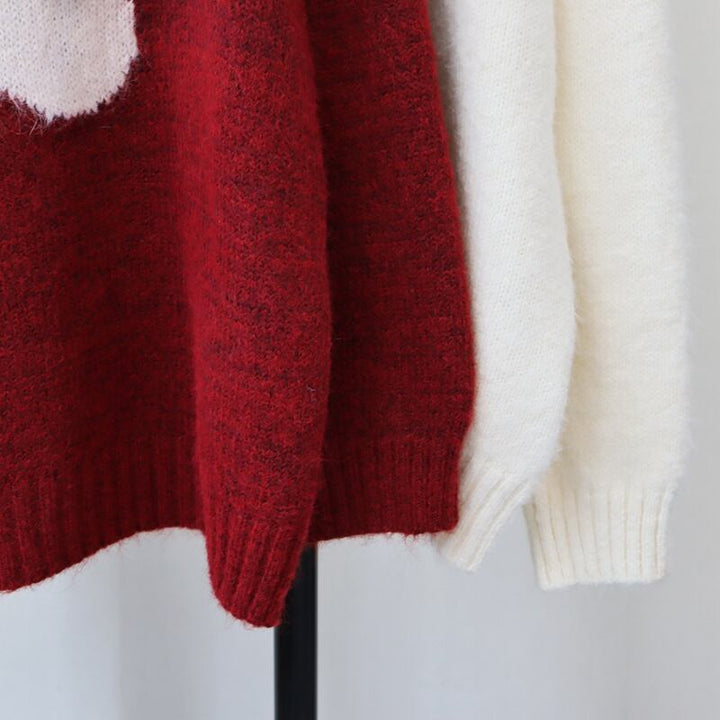 【tops】クルーネックニットセーター　M27295