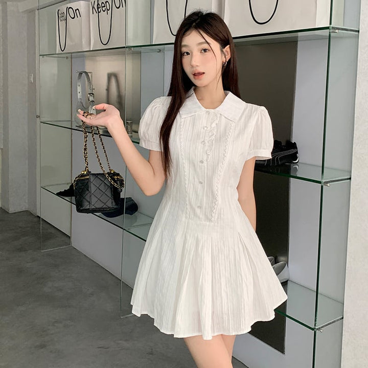 【dress】シャツワンピース　M25311