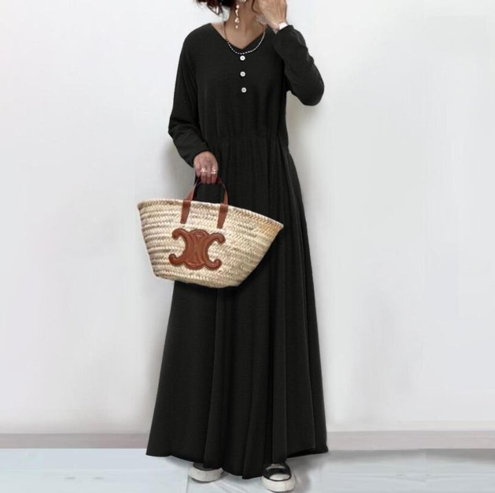 【dress】チェック柄切り替えワンピース　M26828