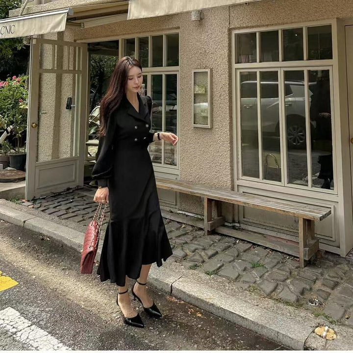 【dress】マーメイドフォーマルワンピース　N2694