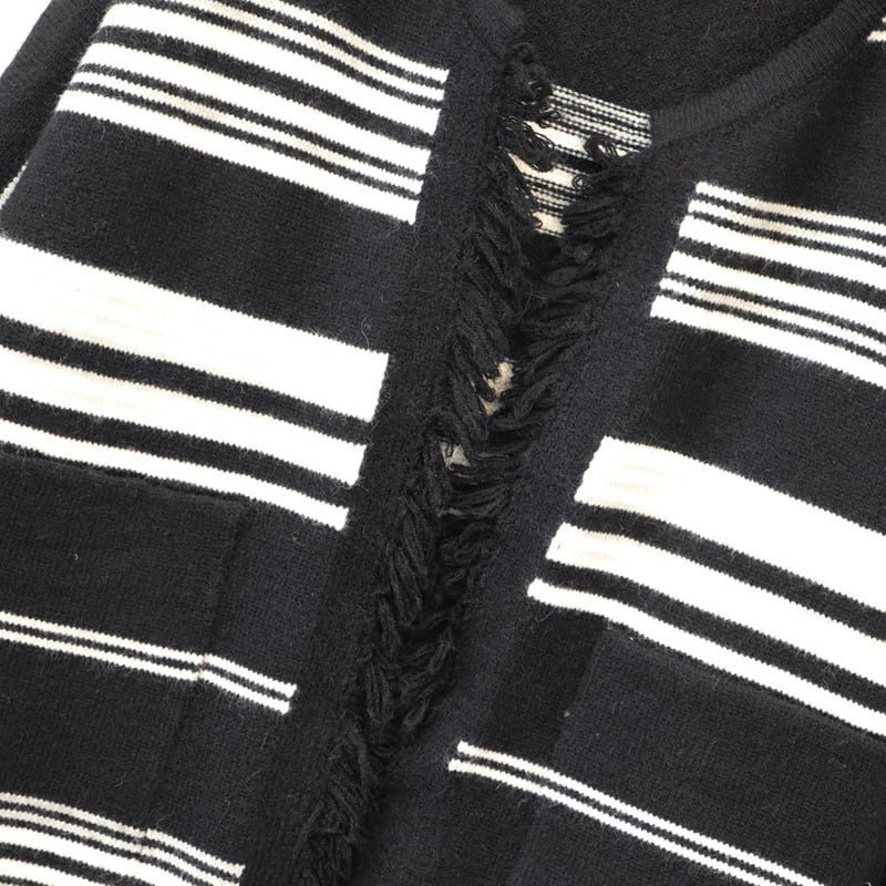 【outer】ロング丈ニットカーデ　M26597