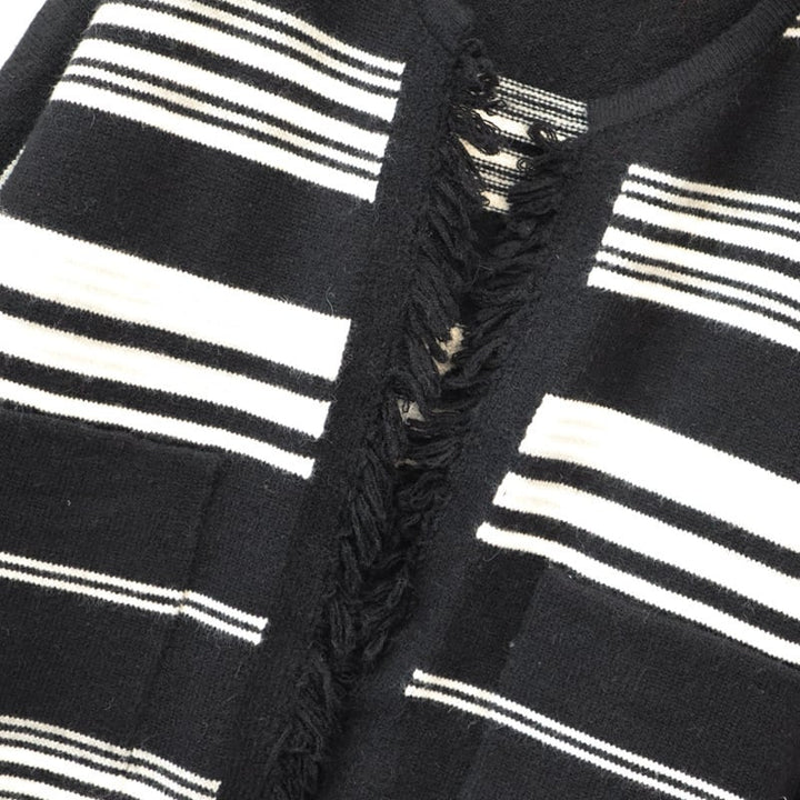 【outer】ロング丈ニットカーデ　M26597