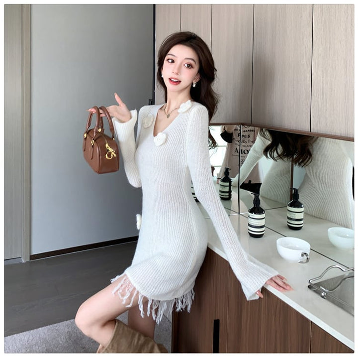 【dress】ニットワンピース　M26590