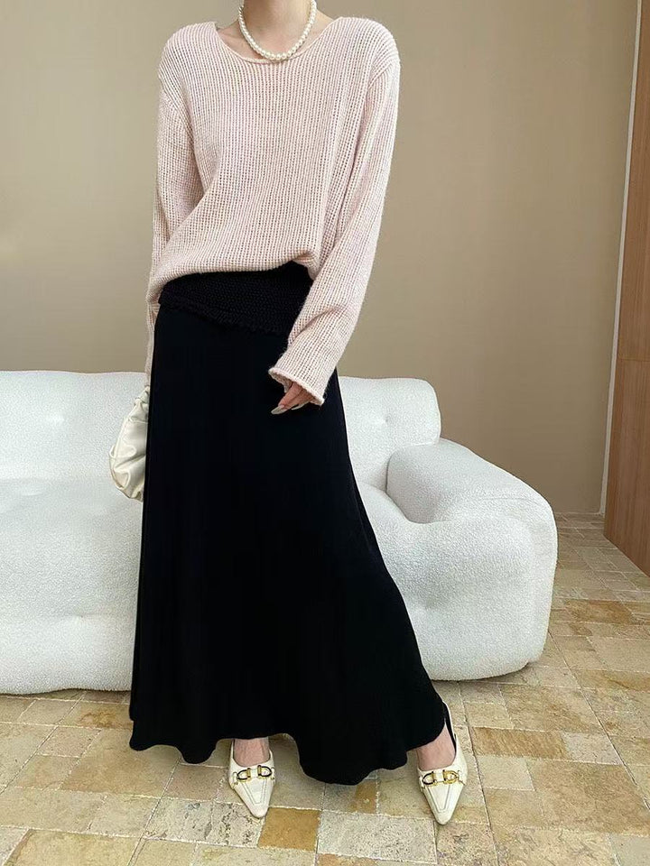 【tops】ニットトップス　K0659