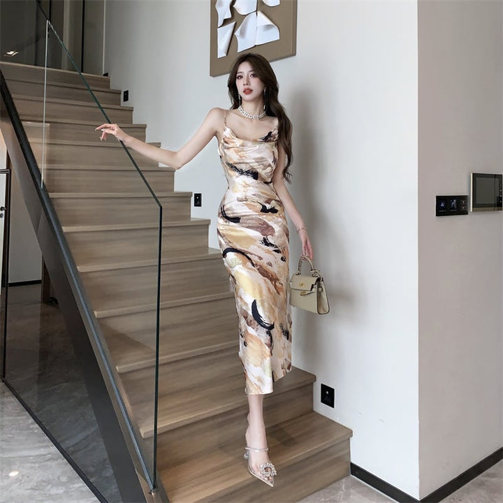 【dress】人気上昇中 chicファッションキャミワンピース　M17104