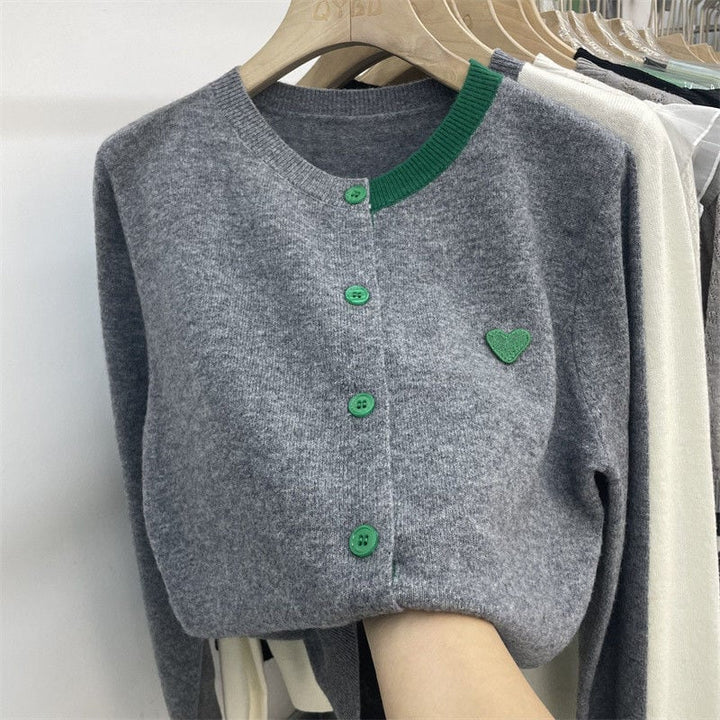 【outer】ニットカーデ　M26649