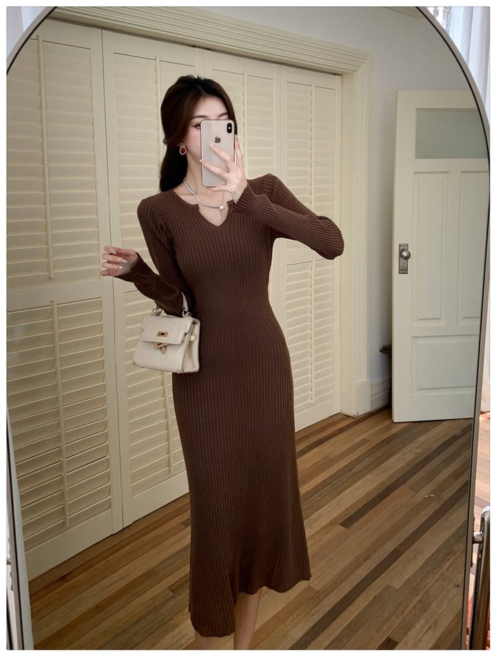 【dress】ニットワンピース　M25660