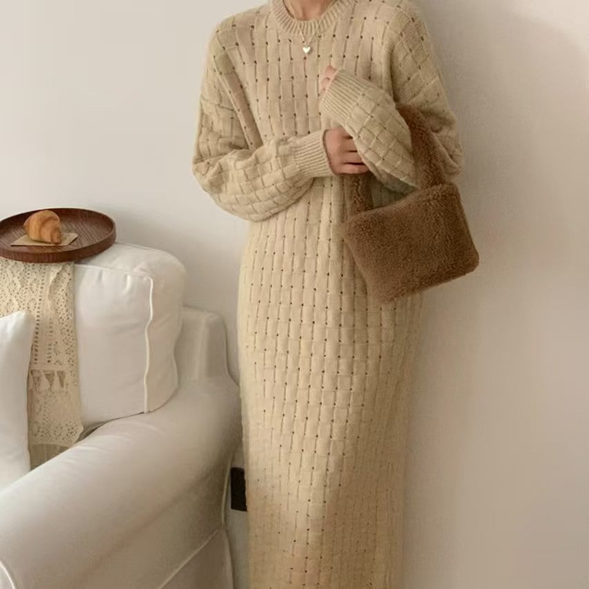 【dress】ニットワンピース　M26537