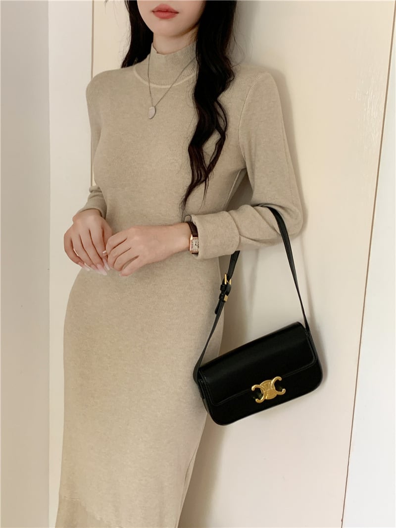 【dress】マーメイドニットワンピース　M26996