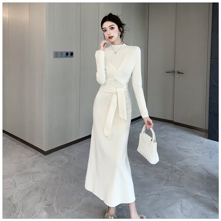 【dress】ニットワンピース　M27028