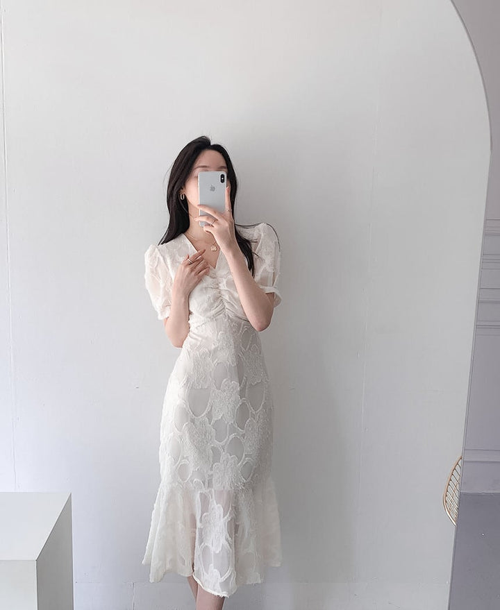 【dress】デートワンピース　M24738