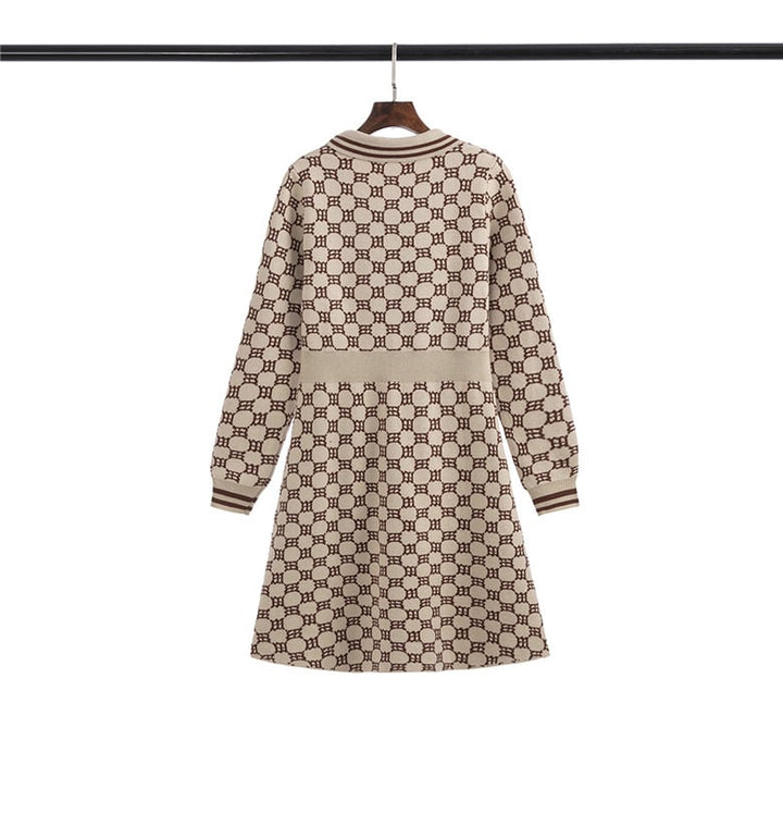 【dress】ニットワンピース　M25460