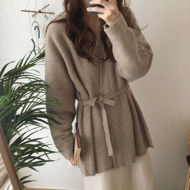 【outer】ニットカーデ　M27099
