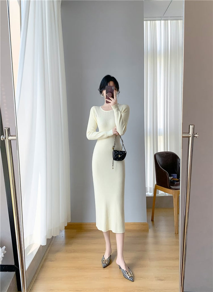 【dress】ニットワンピース　M26187