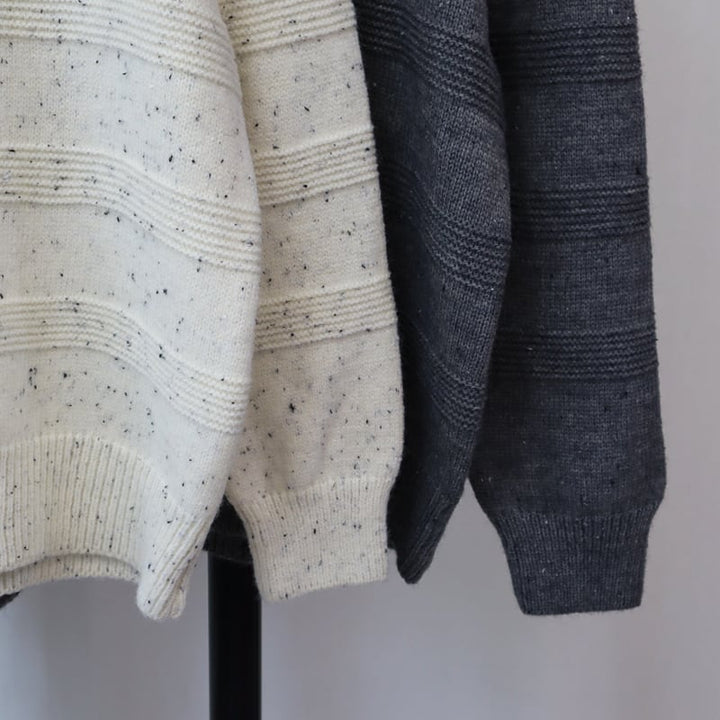 【outer】クルーネックニットカーデ　M26489