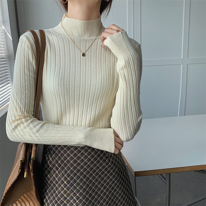 【tops】ニットトップス　M26541