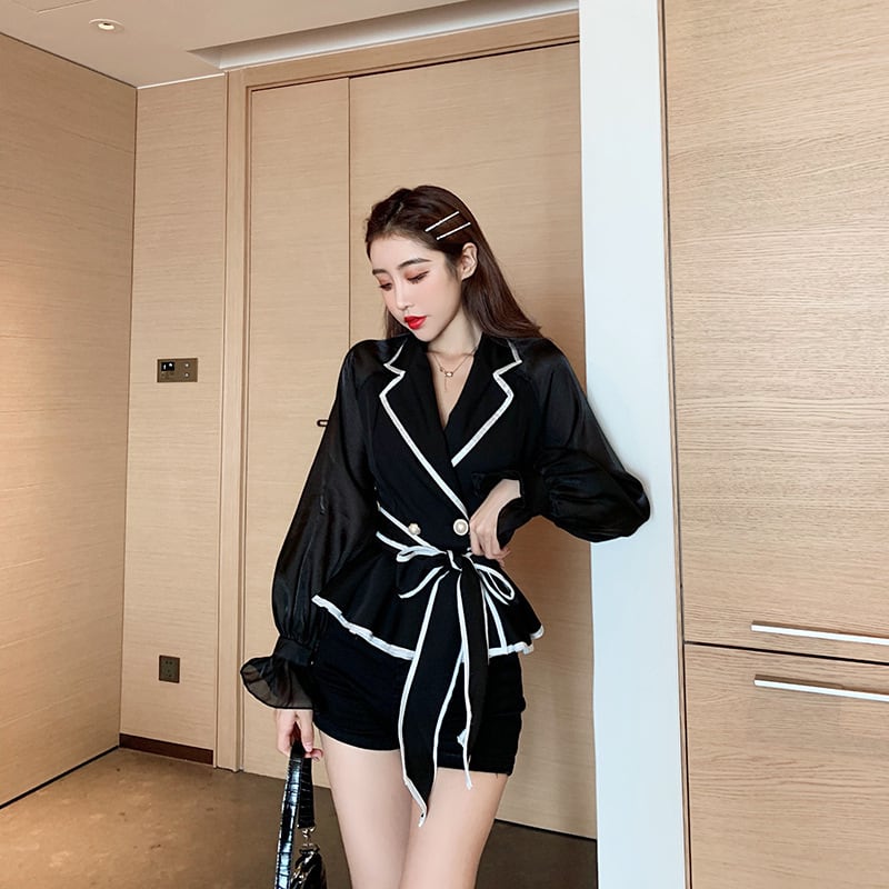 【tops】女性力を高める～ファッションシャツトップス　M17671