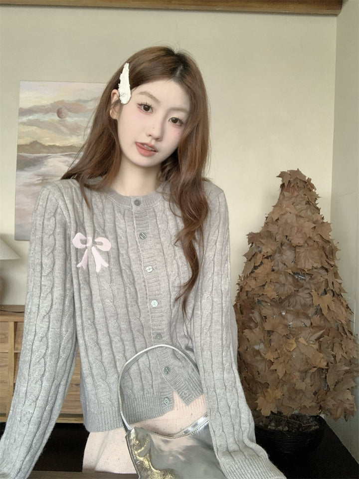 【outer】ニットカーデ　M26922