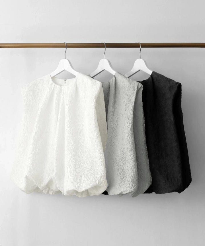 【tops】ジャカードトップス　M24075
