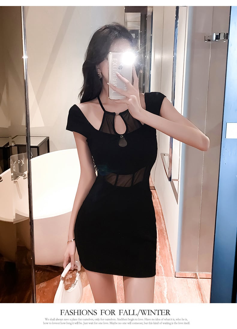 【dress】話題沸騰中 オシャレセクシーデートワンピース　M16795