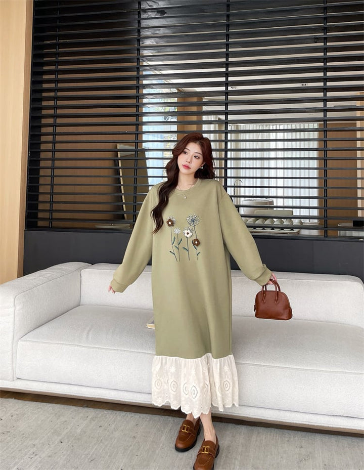 【dress】ドッキングカジュアルワンピース　M28935