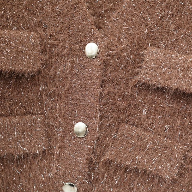 【outer】Vネックニットカーデ　M26566