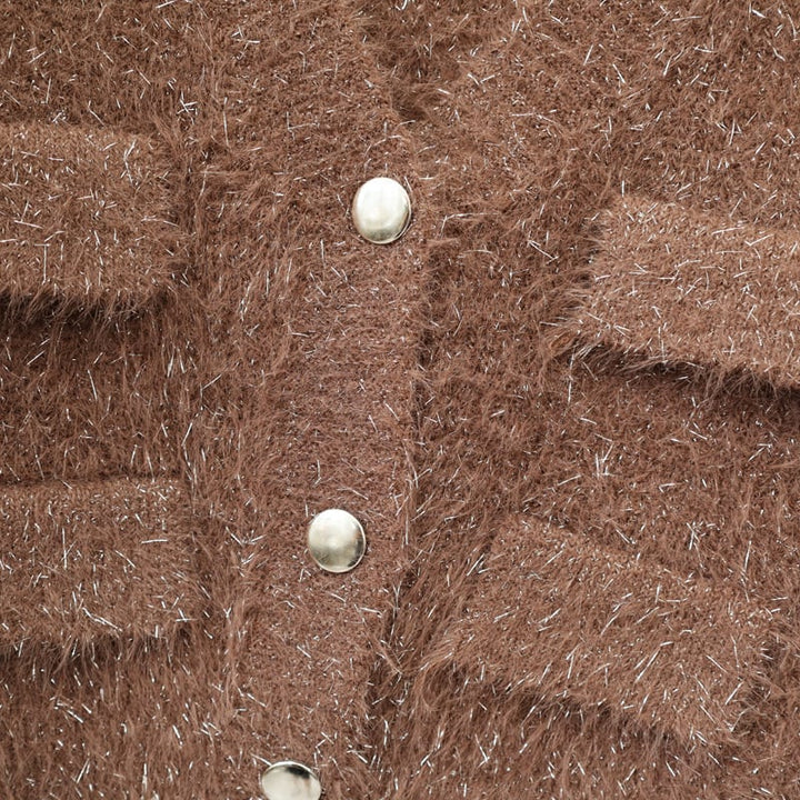 【outer】Vネックニットカーデ　M26566