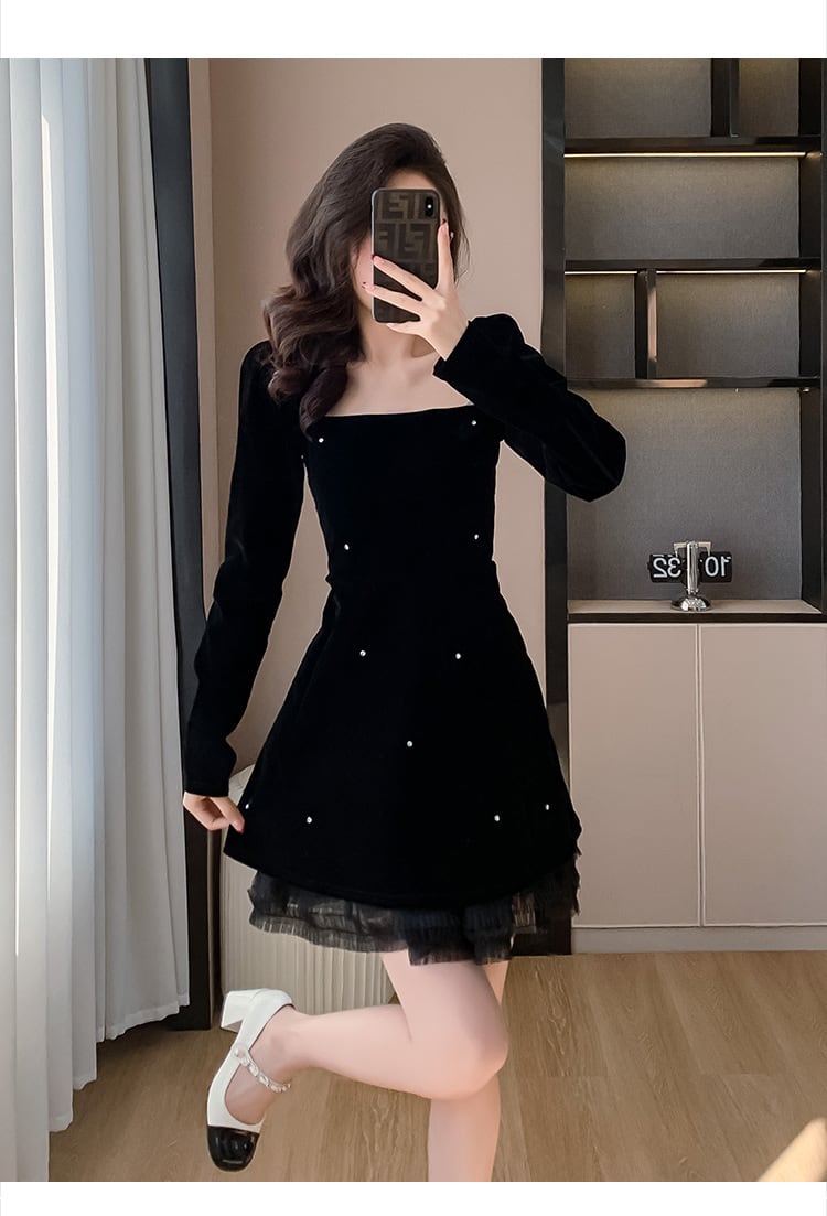 【dress】デートワンピース　M21686