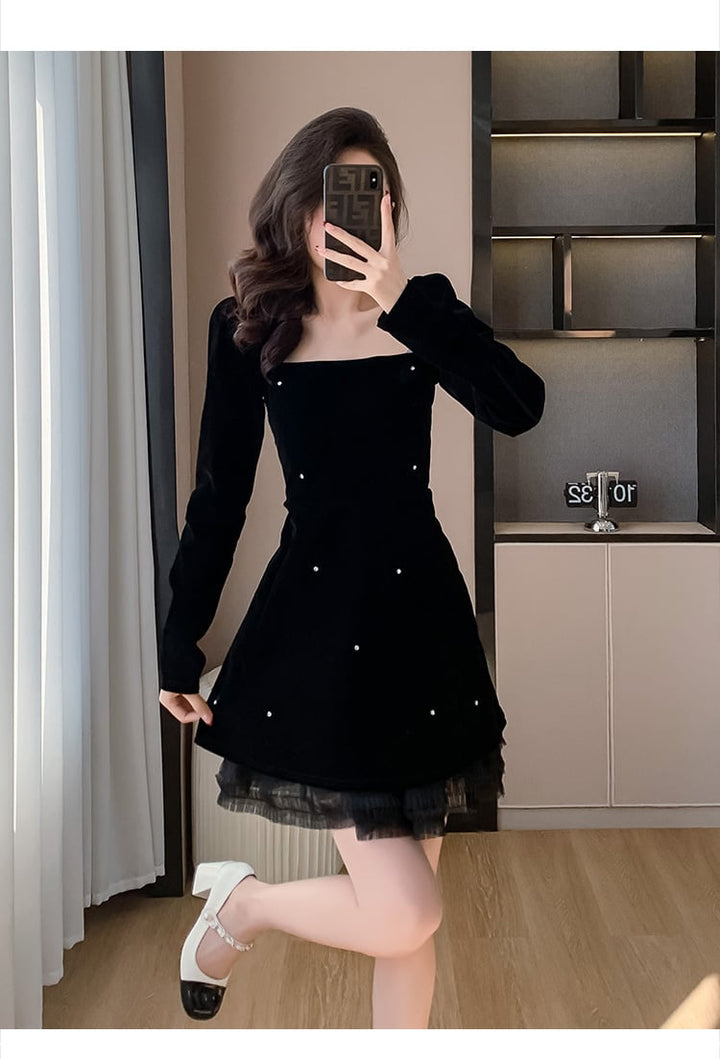 【dress】デートワンピース　M21686