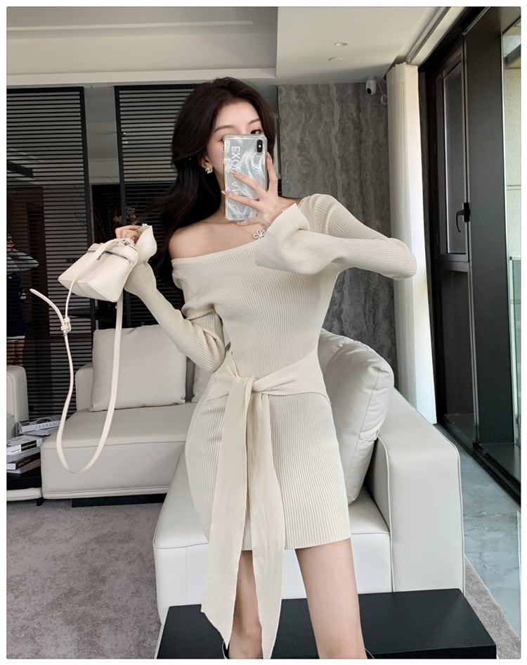 【dress】ニットワンピース　M25717