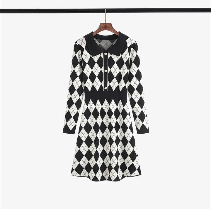 【dress】ニットワンピース　M25464