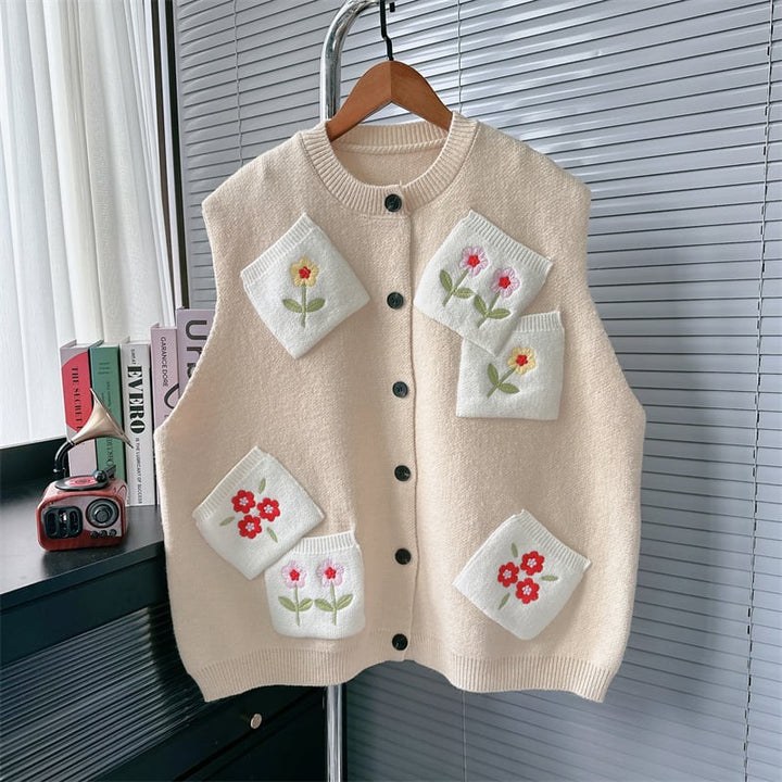 【tops】ニットベスト　M26497